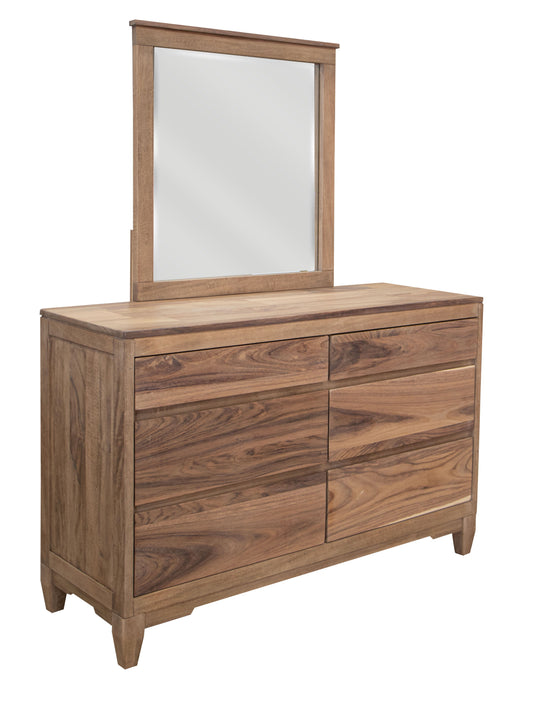 Parota Nova - Mirror - Cappuccino - Premium Bedroom Mirrors from International Furniture Direct - Just $287.50! Shop now at brett interiors