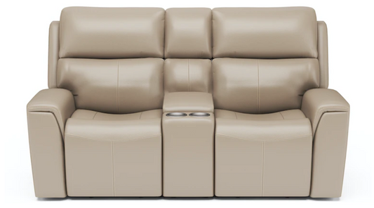 Jarvis Power Reclining Console Love with Power Headrests 1828-62PH - Premium  from FLEXSTEEL - Just $2609.40! Shop now at brett interiors