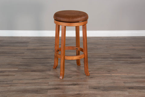 Sedona - Swivel Stool With Cushion Seat - Premium Counter Height (24"-27") from Sunny Designs - Just $143! Shop now at brett interiors