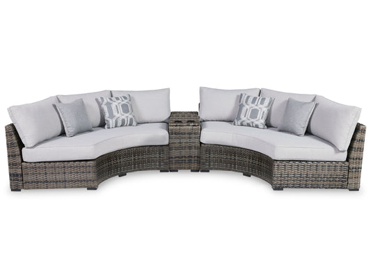 Harbor Court - Outdoor Sectional - Premium Stationary Sectionals from Signature Design by Ashley® - Just $2072.50! Shop now at brett interiors