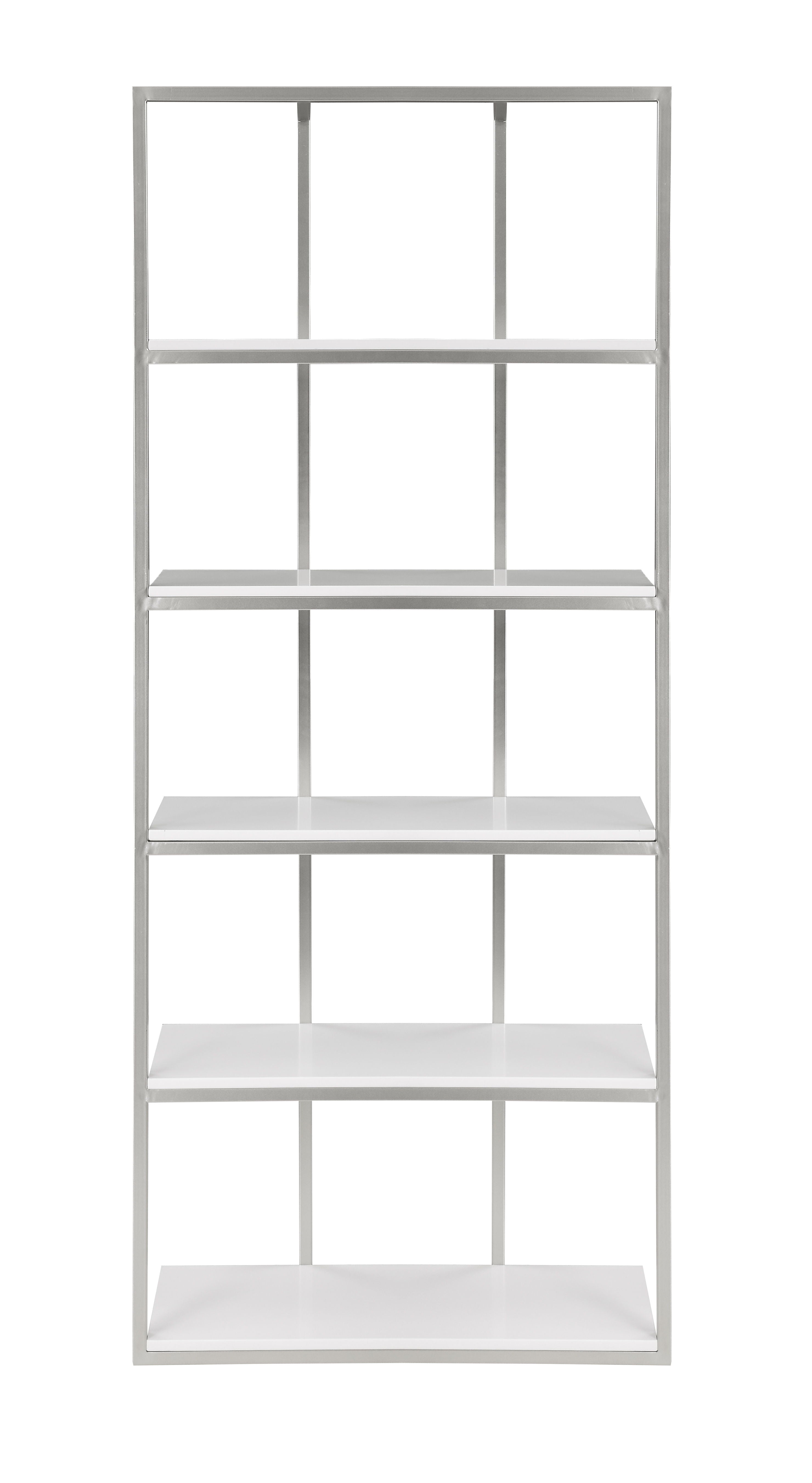 Ingrid - Etagere - Dreamy White / Champagne Lights - Premium Standard Bookcases from Coast2Coast Home - Just $1815! Shop now at brett interiors