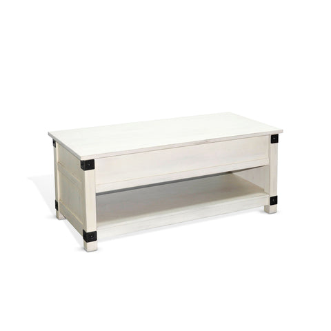 Bayside - Coffee Table With Lift Top - White - Premium Coffee Tables from Sunny Designs - Just $617! Shop now at brett interiors