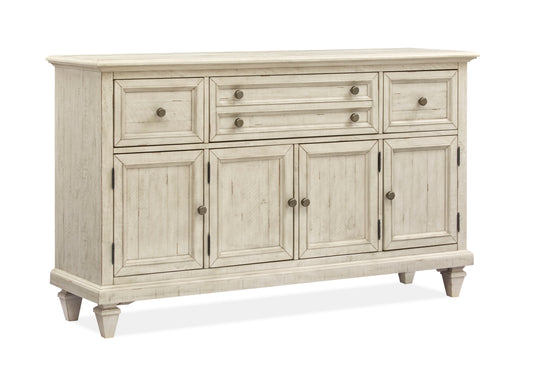 Newport - Buffet - Alabaster - Premium Buffets from Magnussen Furniture - Just $1629! Shop now at brett interiors