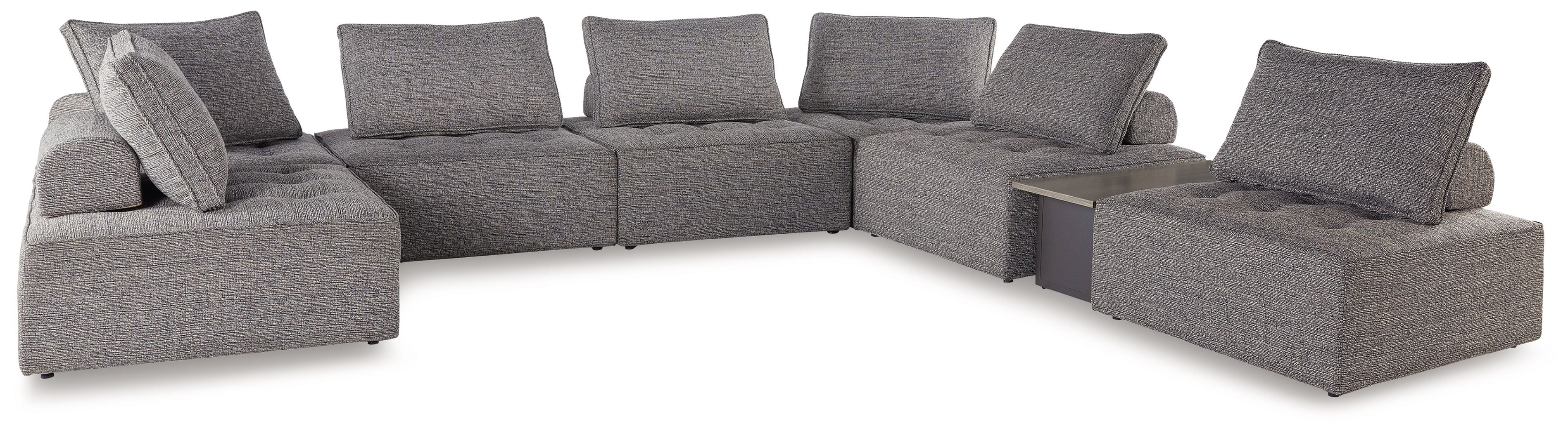 Bree Zee - Outdoor Sectional - Premium Stationary Sectionals from Signature Design by Ashley® - Just $1113.75! Shop now at brett interiors