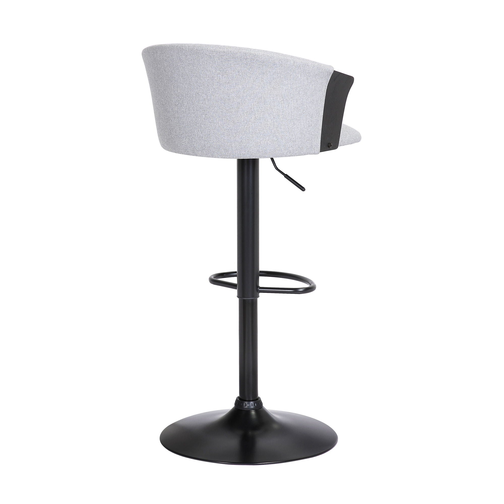 Lydia - Adjustable Wood Bar Stool - Premium Adjustable Height from Armen Living - Just $197.50! Shop now at brett interiors