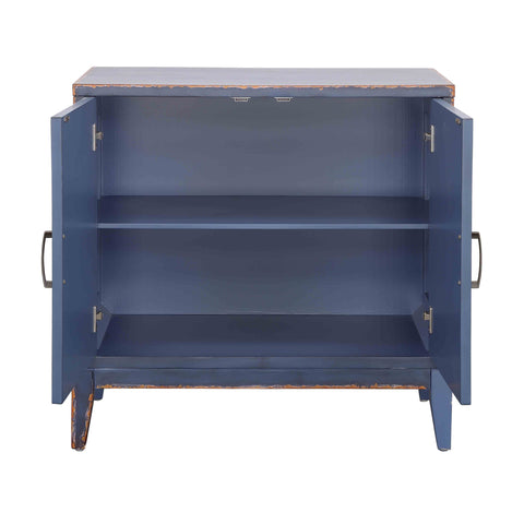 Levy - Two Door Cabinet - Blue - Premium Accent Cabinets from Coast2Coast Home - Just $2227.50! Shop now at brett interiors