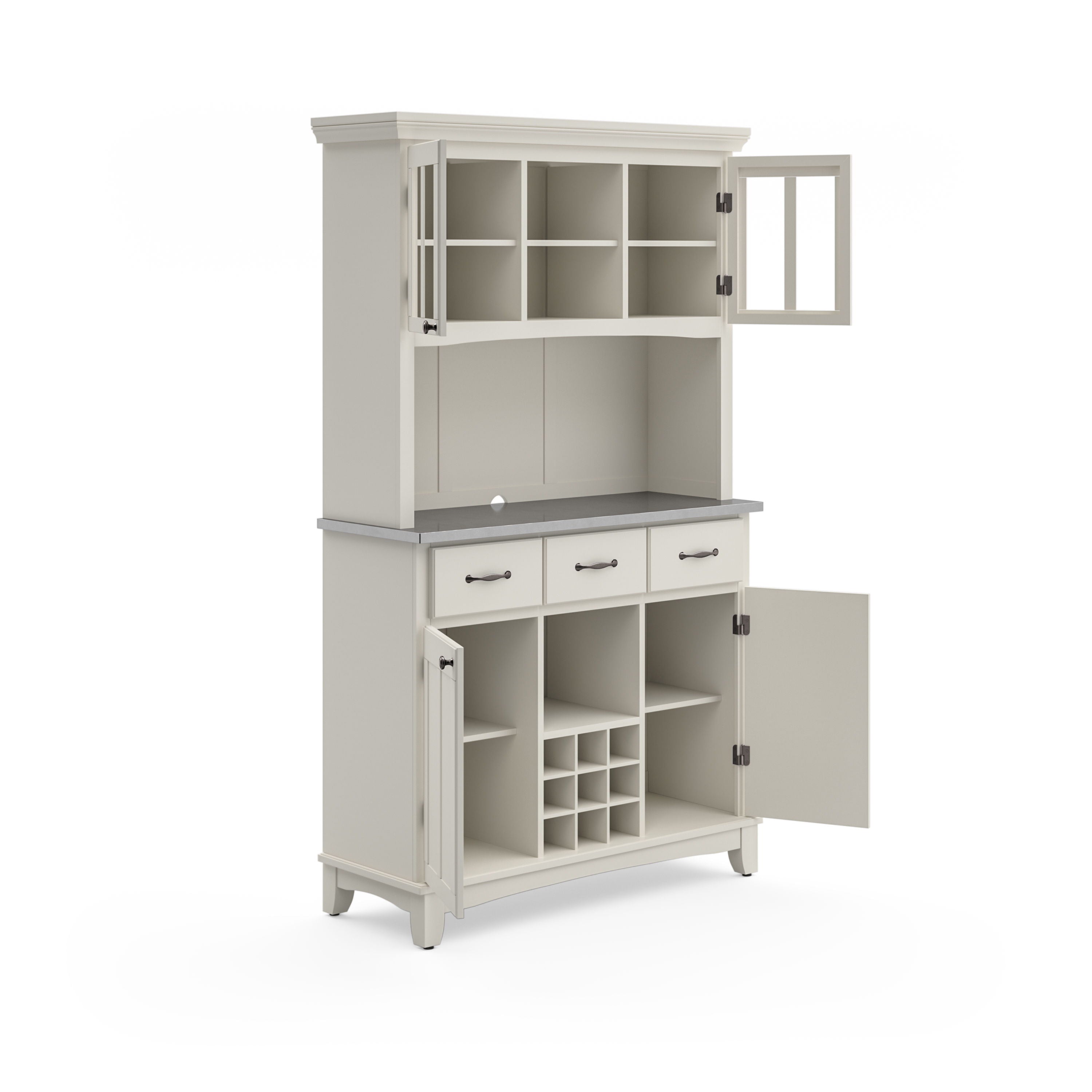 Hampton - Buffet with Hutch - Premium Hutches & Buffets from Homestyles - Just $1574.98! Shop now at brett interiors