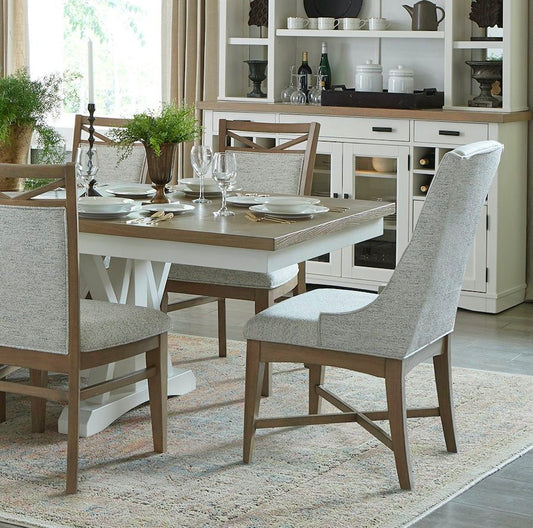 Americana Modern Dining - Host Dining Chair (Set of 2) - Cotton - Premium Chair Sets from Parker House - Just $600! Shop now at brett interiors