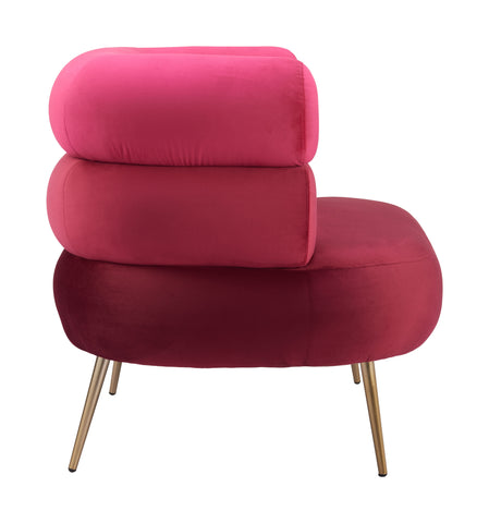 Arish - Accent Chair - Red - Premium Accent Chairs from Zuo Modern - Just $1975! Shop now at brett interiors