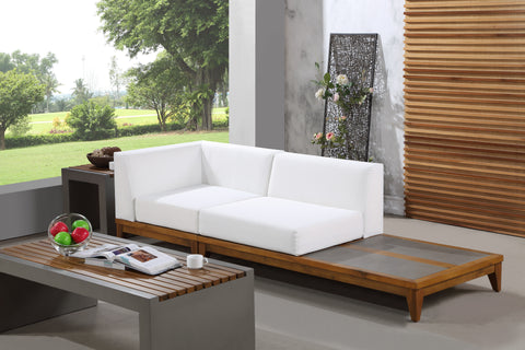 Rio - Modular Sofa - Off White - Concrete - Premium Sofas from Meridian Furniture - Just $3687.50! Shop now at brett interiors