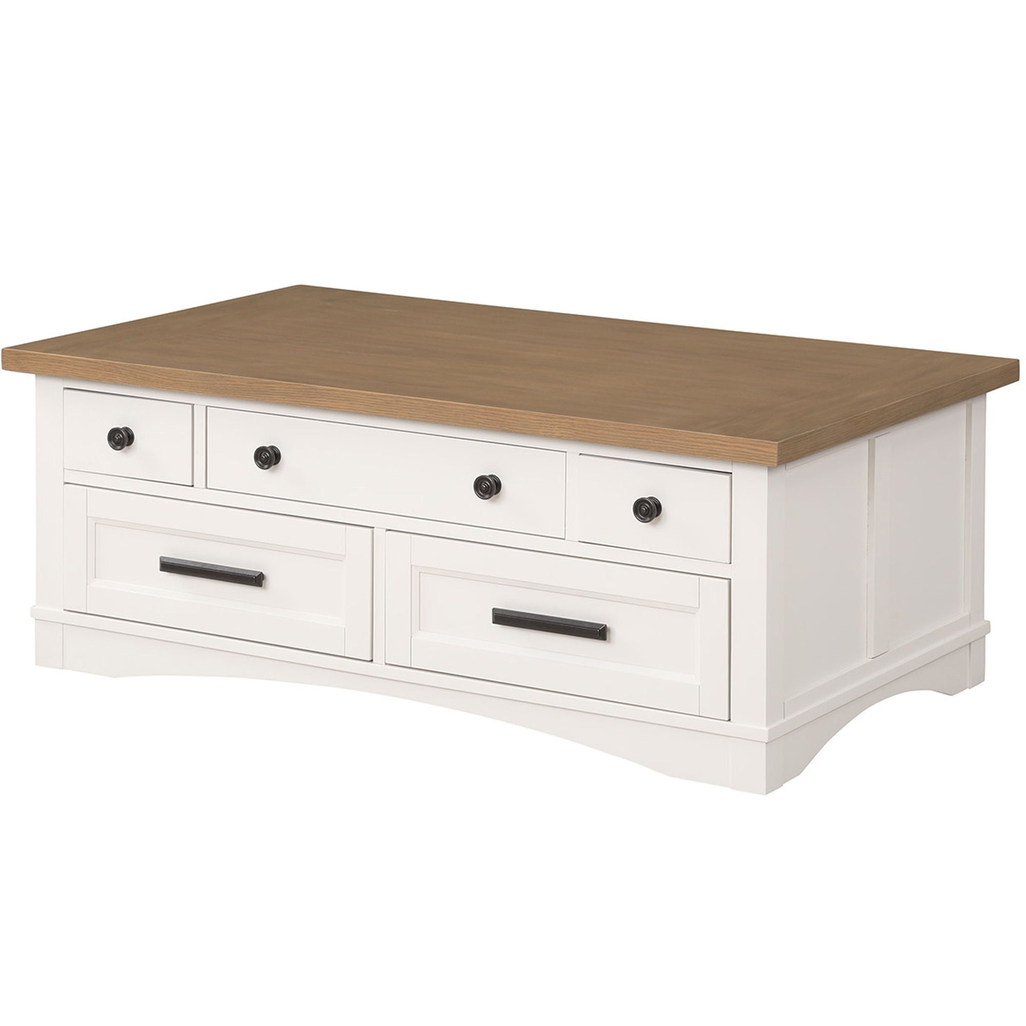 Americana Modern - Cocktail Table with Lift Top - Cotton - Premium Cocktail Tables from Parker House - Just $822.50! Shop now at brett interiors