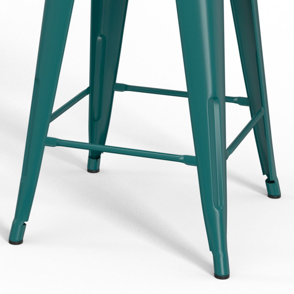 Rayne - 24" Metal Counter Height Stool (Set of 2) - Premium Stool Sets from Simpli Home - Just $149! Shop now at brett interiors