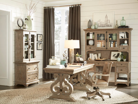 Tinley Park - Writing Desk - Dove Tail Grey - Premium Writing Desks from Magnussen Furniture - Just $1408! Shop now at brett interiors