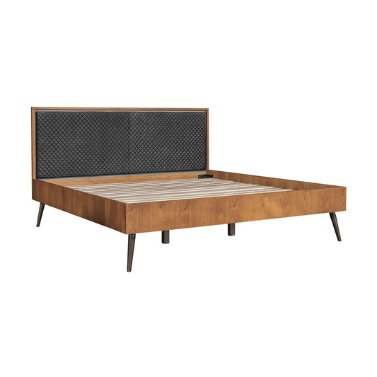 Coco - Platform Bed - Premium Upholstered Beds from Armen Living - Just $1235! Shop now at brett interiors