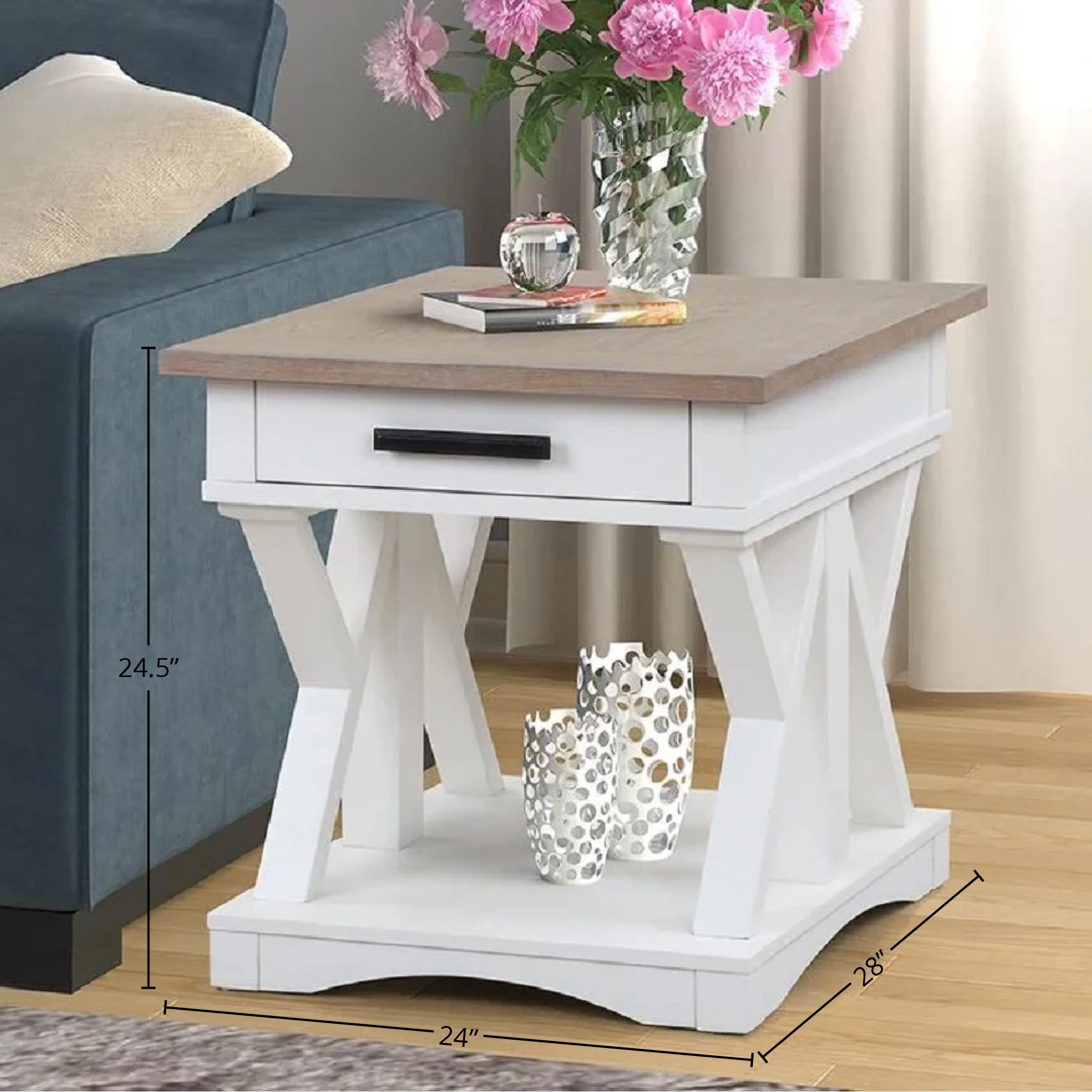 Americana Modern - End Table - Premium End Tables from Parker House - Just $375! Shop now at brett interiors