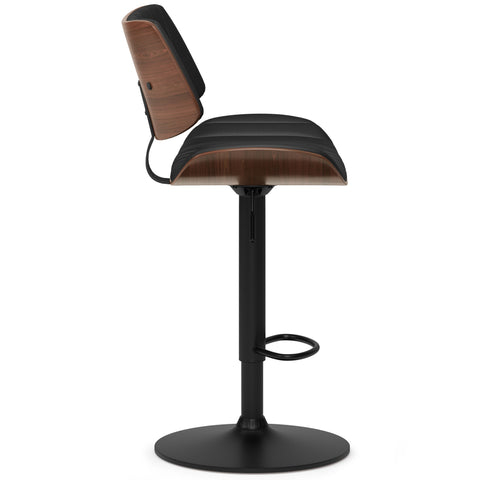 Novak - Adjustable Bar Stool - Premium Bar Height (28"-30") from Simpli Home - Just $207! Shop now at brett interiors