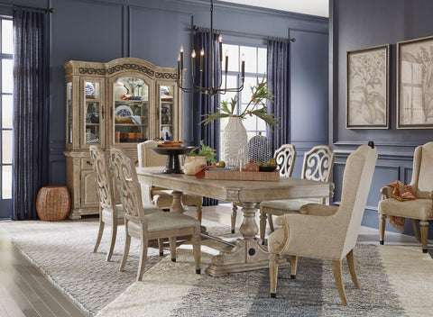 Marisol - Trestle Dining Table - Fawn - Premium Dining Tables from Magnussen Furniture - Just $1868! Shop now at brett interiors