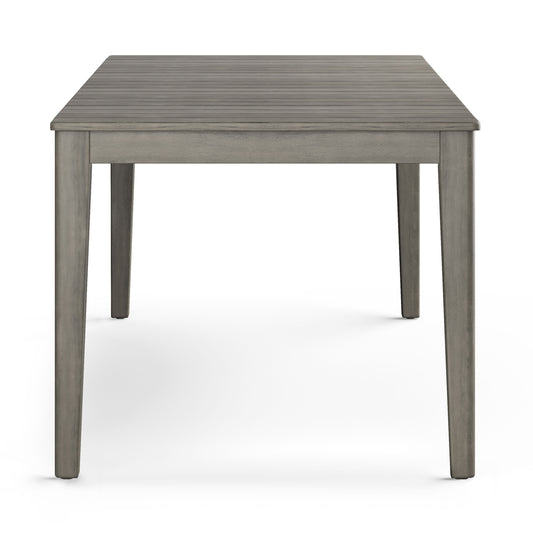 Carmel - Outdoor Dining Table - Distressed Weathered Grey - Premium Dining Tables from Simpli Home - Just $1176! Shop now at brett interiors