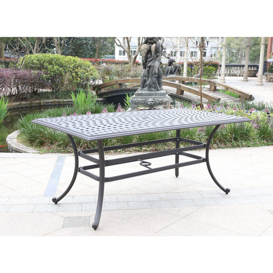 Rectangle Outdoor Dining Table - Premium Dining Tables from Gather Craft - Just $735! Shop now at brett interiors