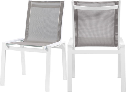 Nizuc - Outdoor Patio Dining Chair Set - Premium Chair Sets from Meridian Furniture - Just $750! Shop now at brett interiors