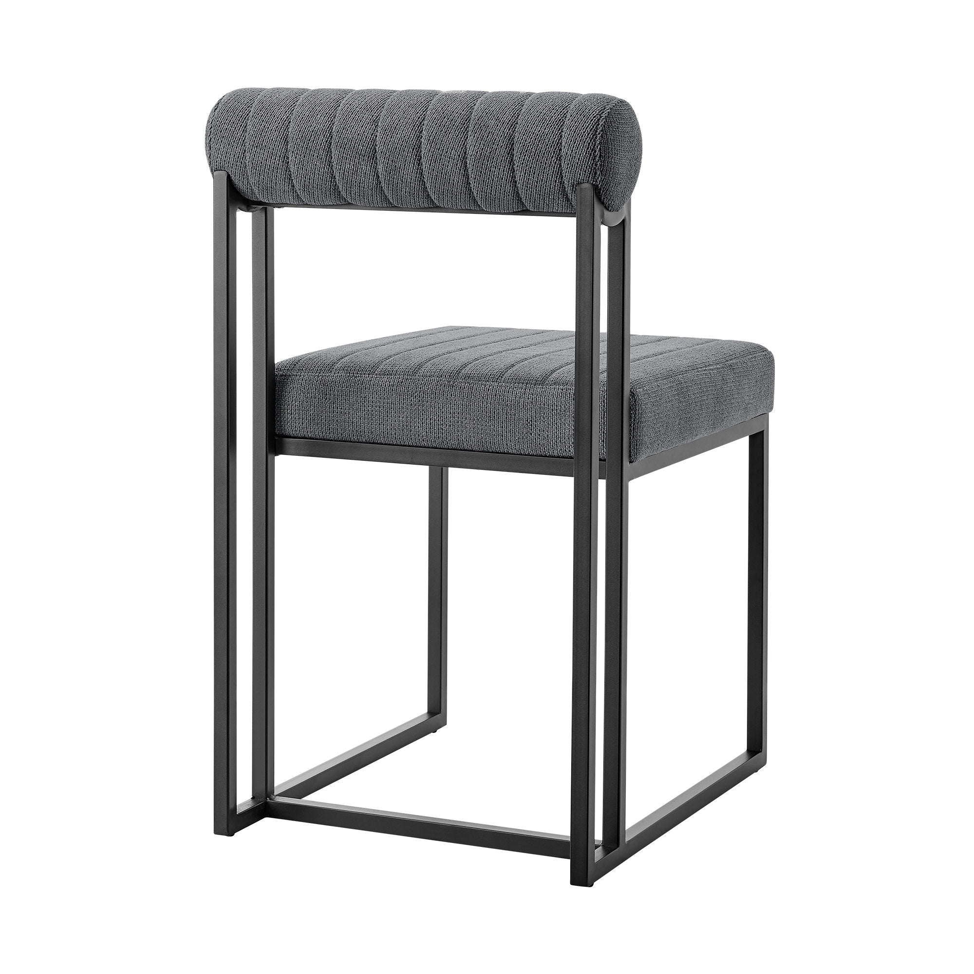 Anastasia - Dining Chair (Set of 2) - Black Legs - Premium Chair Sets from Armen Living - Just $700! Shop now at brett interiors