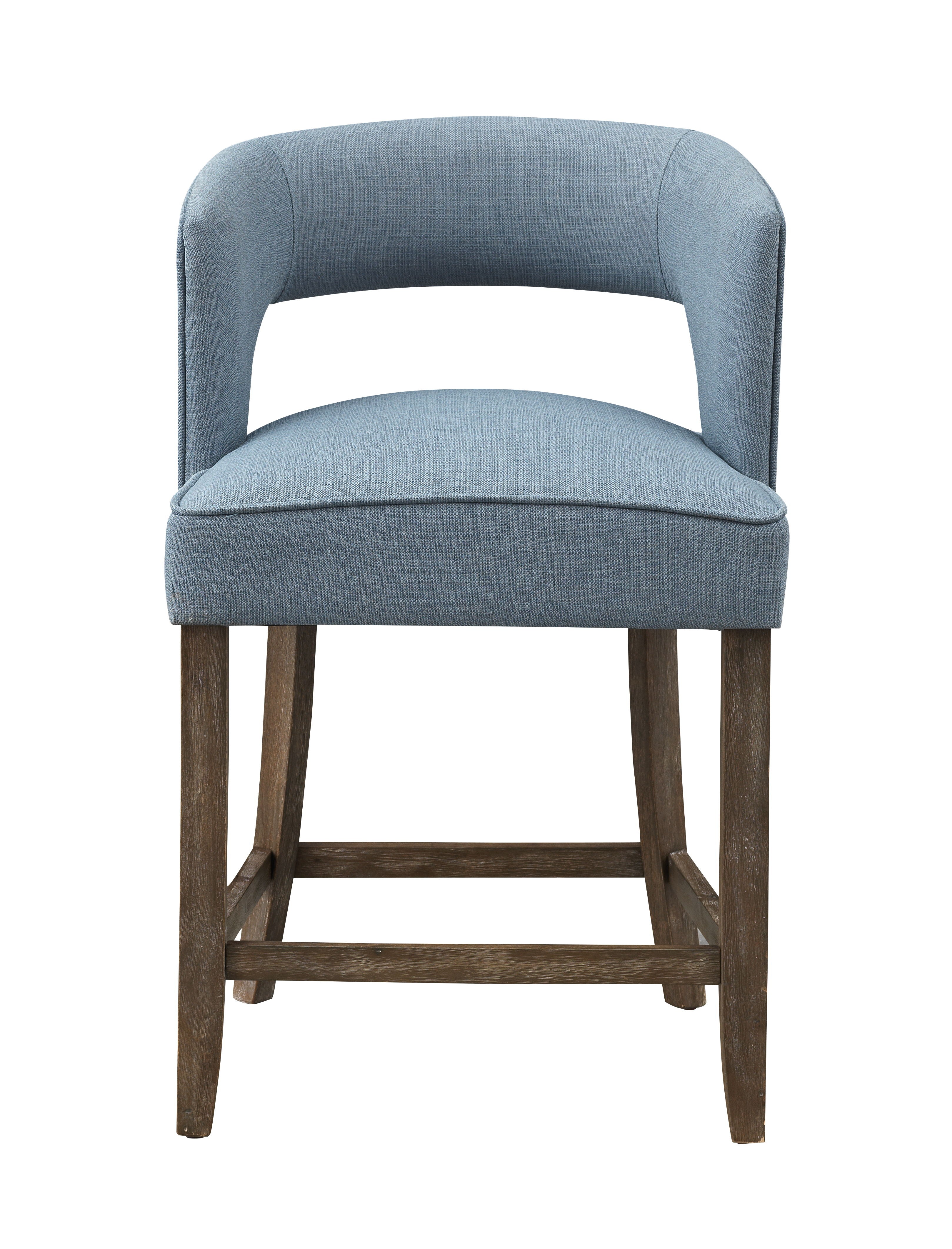 Afina - Counter Height Barstool - Yukon Blue - Premium Counter Height (24"-27") from Coast2Coast Home - Just $990! Shop now at brett interiors