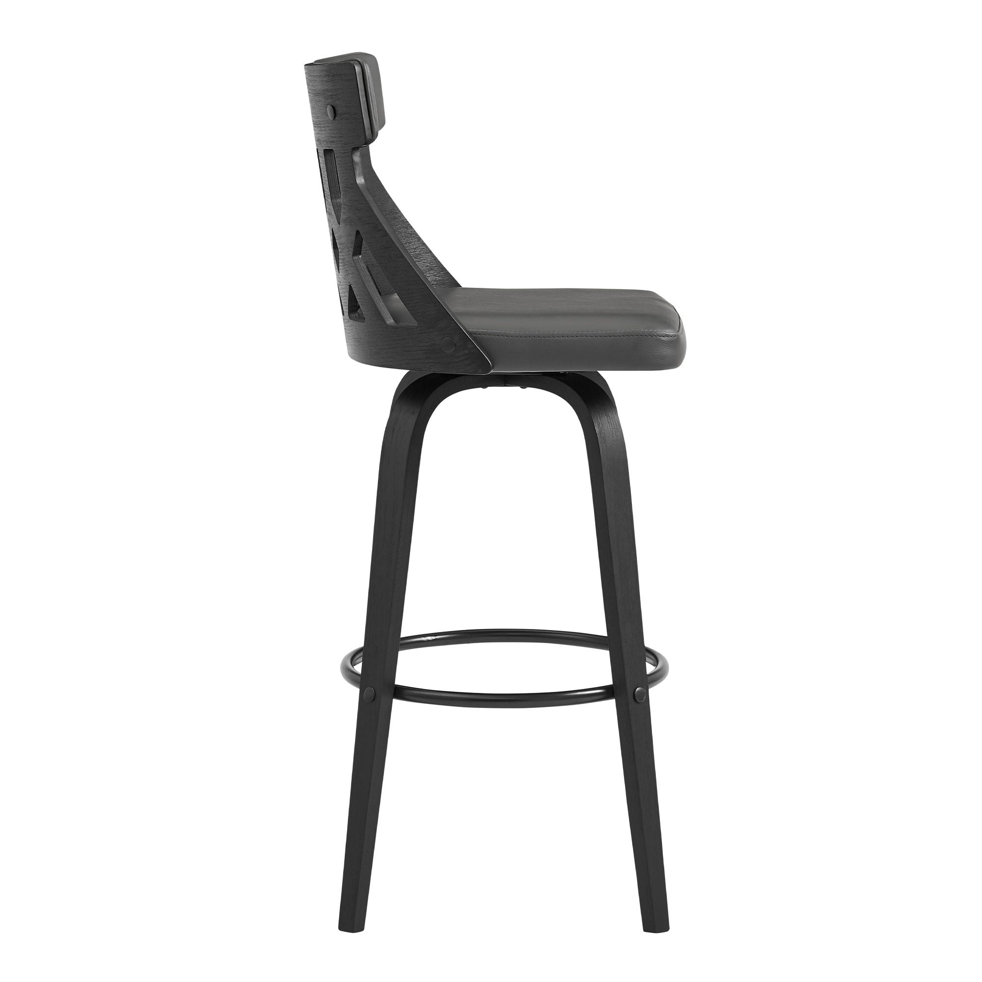 Crux - Swivel Stool - Premium Counter Height (24"-27") from Armen Living - Just $280! Shop now at brett interiors