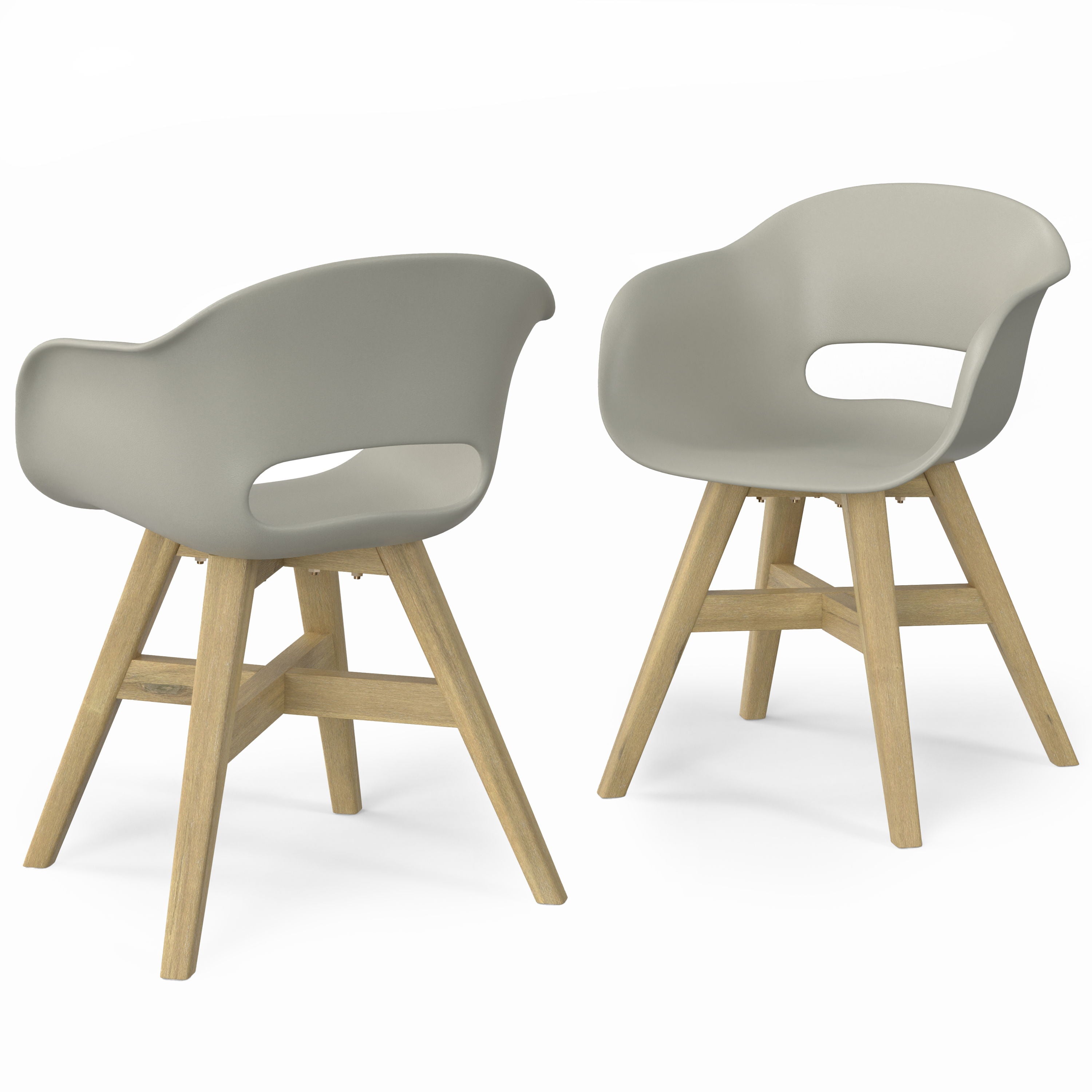 Kona - Outdoor Dining Chair in Plastic (Set of 2) - Premium Chair Sets from Simpli Home - Just $384! Shop now at brett interiors