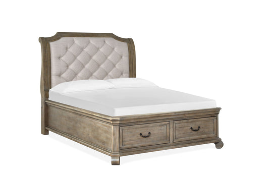 Tinley Park - Complete Sleigh Storage Bed - Premium Storage Beds from Magnussen Furniture - Just $2907! Shop now at brett interiors