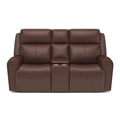 Barnett - Reclining Loveseat - Premium Reclining Loveseats from Flexsteel - Just $3625! Shop now at brett interiors