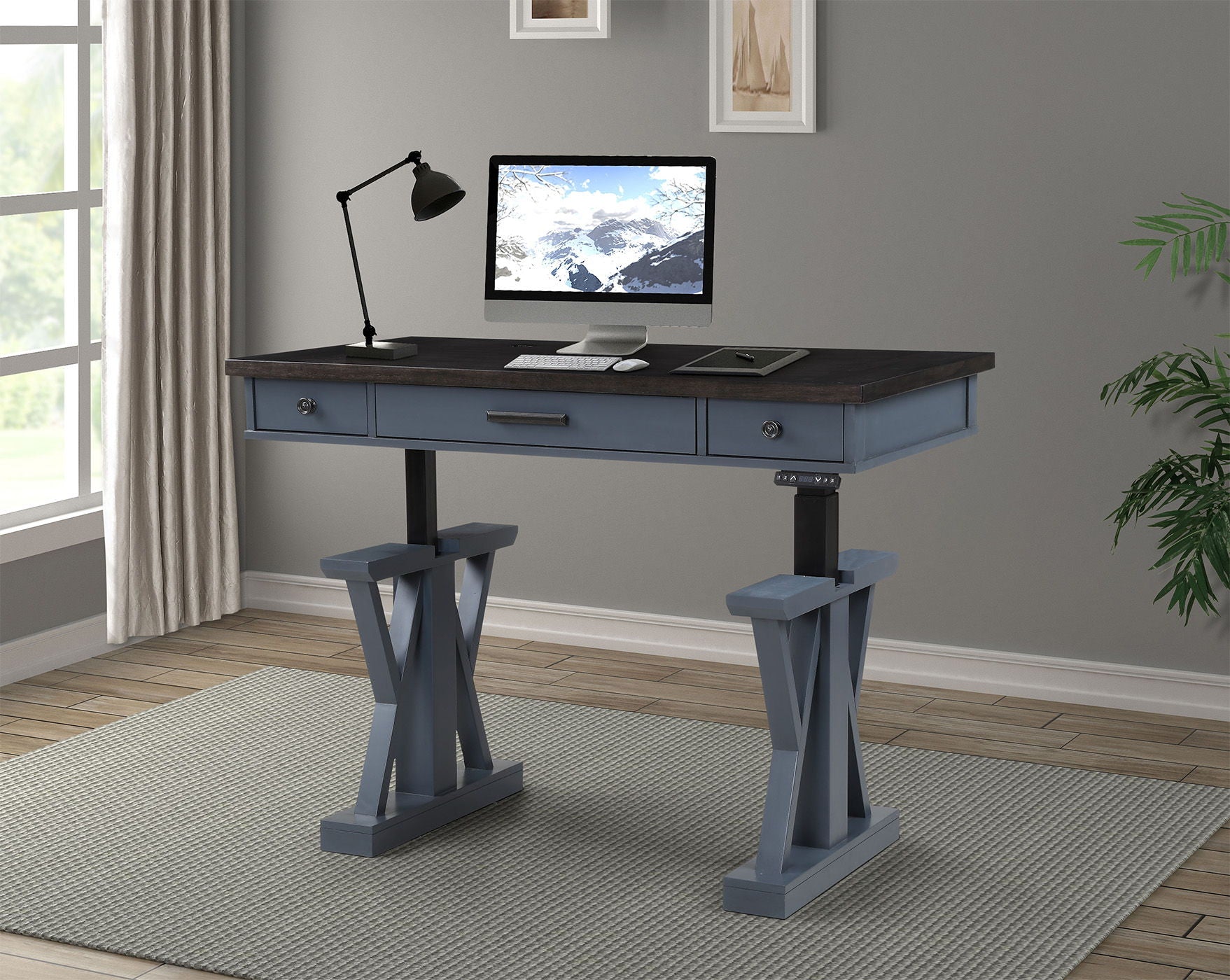 Americana Modern - Power Lift Desk - Premium Lift Top Desks from Parker House - Just $1647.50! Shop now at brett interiors