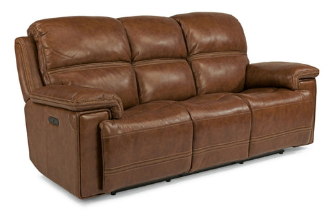 Fenwick - Power Reclining Sofa with Power Headrests - Premium Reclining Sofas from Flexsteel - Just $3562.50! Shop now at brett interiors