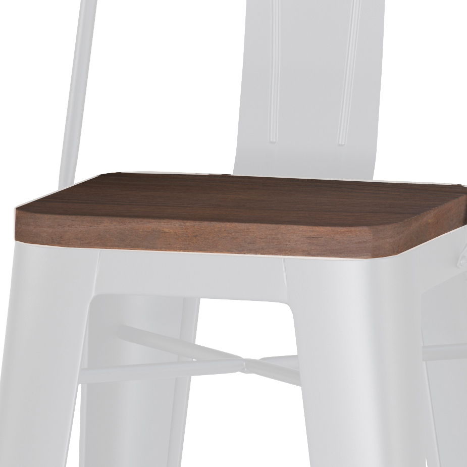 Rayne - 30" Metal / Wood Bar Stool (Set of 2) - Premium Stool Sets from Simpli Home - Just $209! Shop now at brett interiors