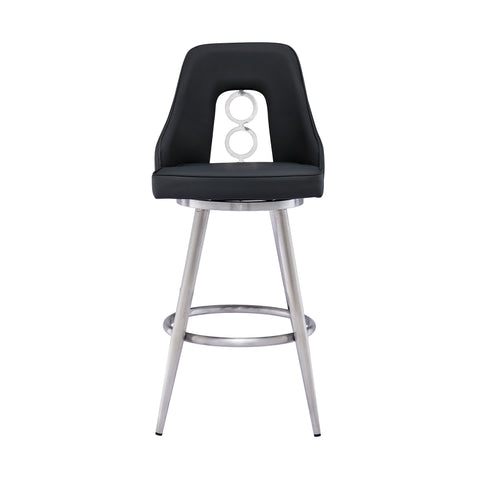 Ruby - Counter Height Swivel Bar Stool - Premium Counter Height (24"-27") from Armen Living - Just $412.50! Shop now at brett interiors