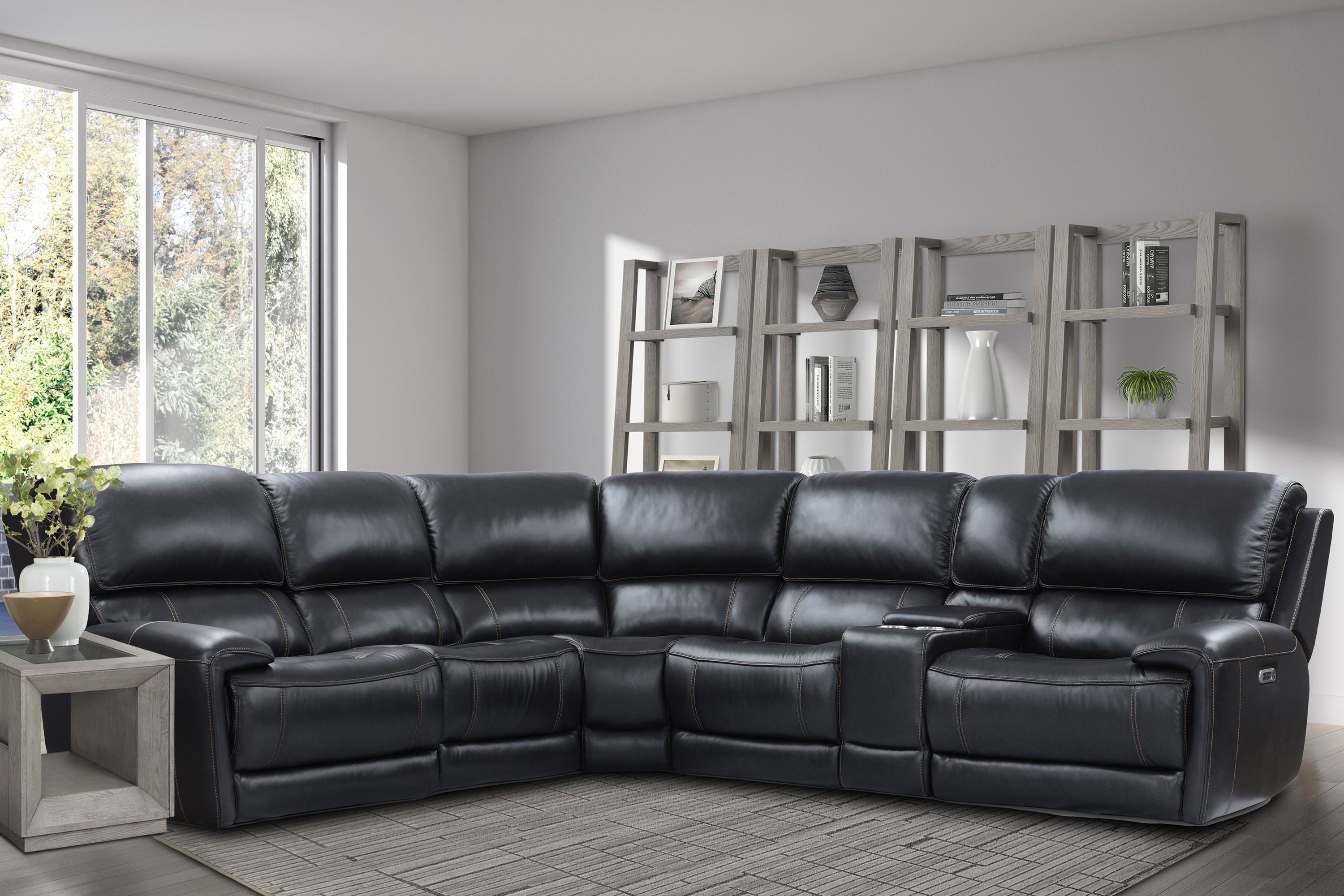 Empire - 6 Piece Modular Power Reclining Sectional - Premium Reclining Sectionals from Parker Living - Just $3622.50! Shop now at brett interiors