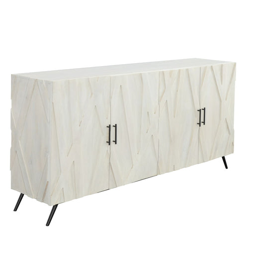 Mia - Four Door Credenza - Write Wrap - Premium Credenzas from Coast2Coast Home - Just $4537.50! Shop now at brett interiors