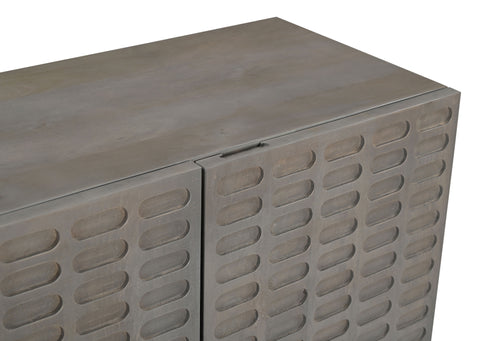 Telesto - Three Door Credenza - Gray - Premium Credenzas from Coast2Coast Home - Just $4125! Shop now at brett interiors