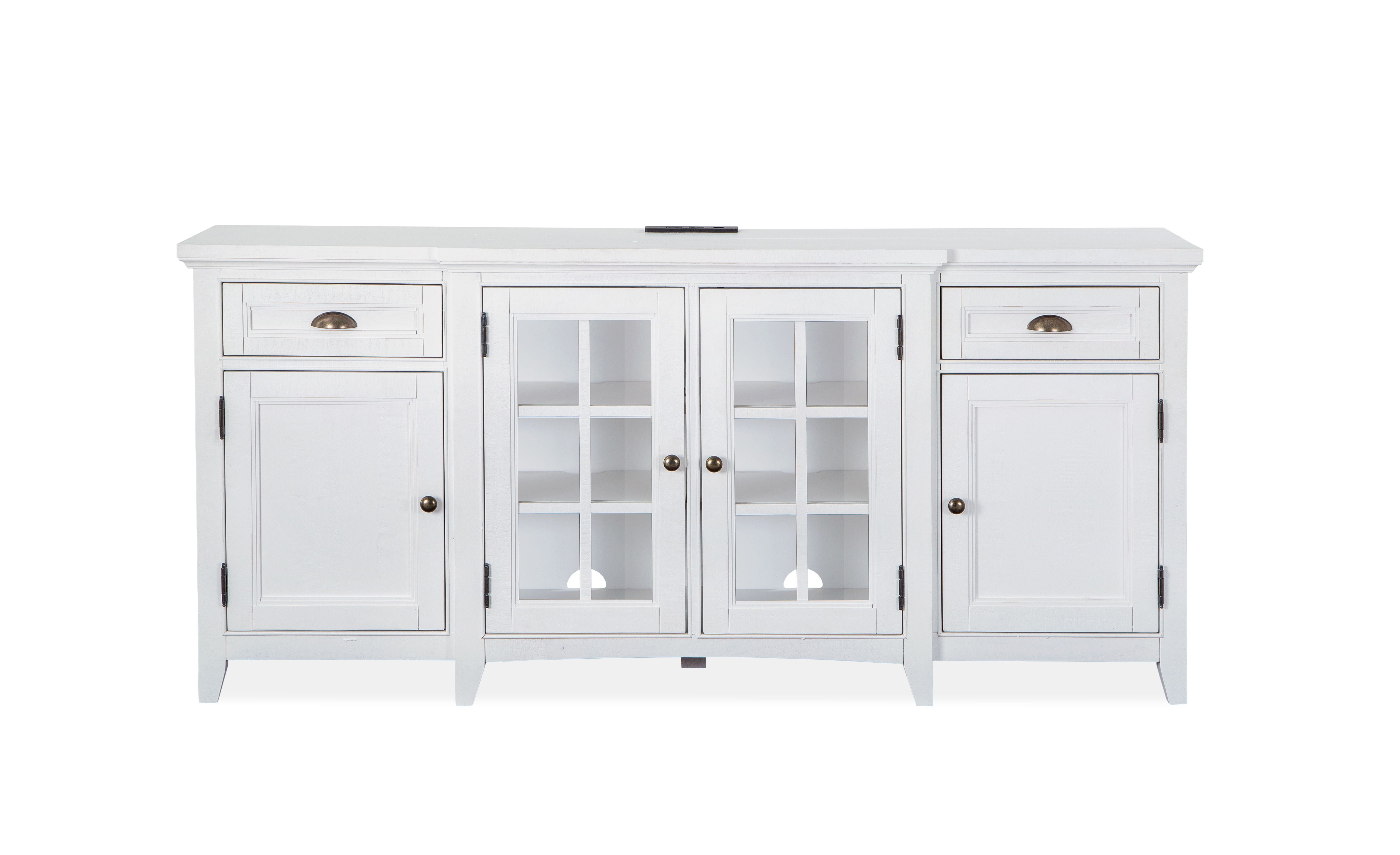 Heron Cove - Entertainment Console - Premium TV Stands from Magnussen Furniture - Just $1609! Shop now at brett interiors