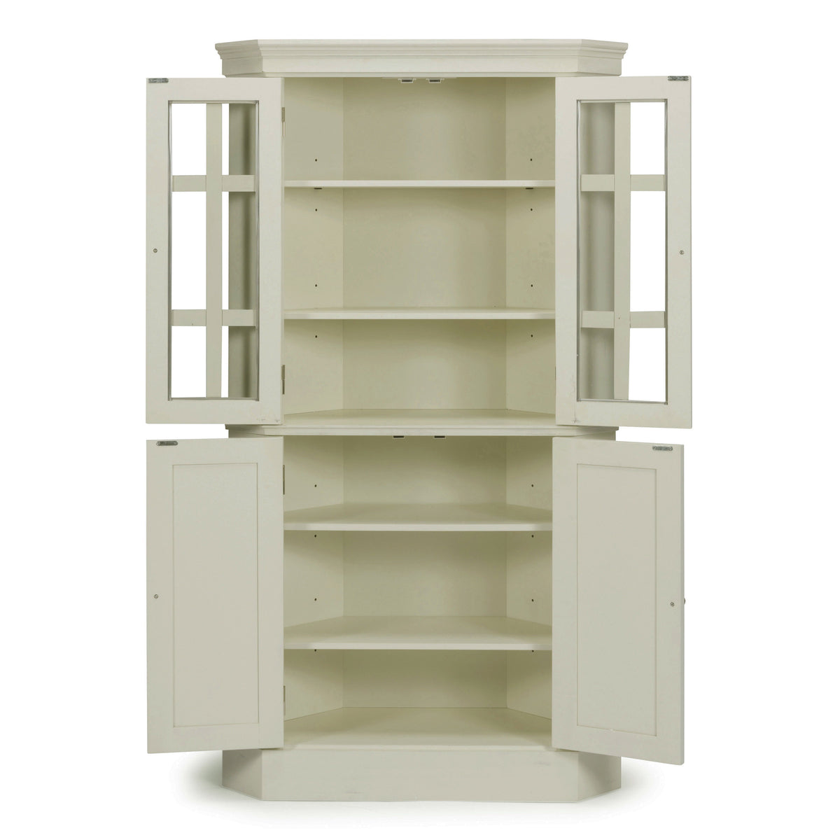 Bay Lodge - Corner China Cabinet - Premium Cabinets from Homestyles - Just $2249.98! Shop now at brett interiors