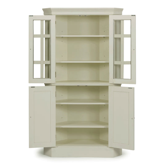 Bay Lodge - Corner China Cabinet - Premium Cabinets from Homestyles - Just $2249.98! Shop now at brett interiors