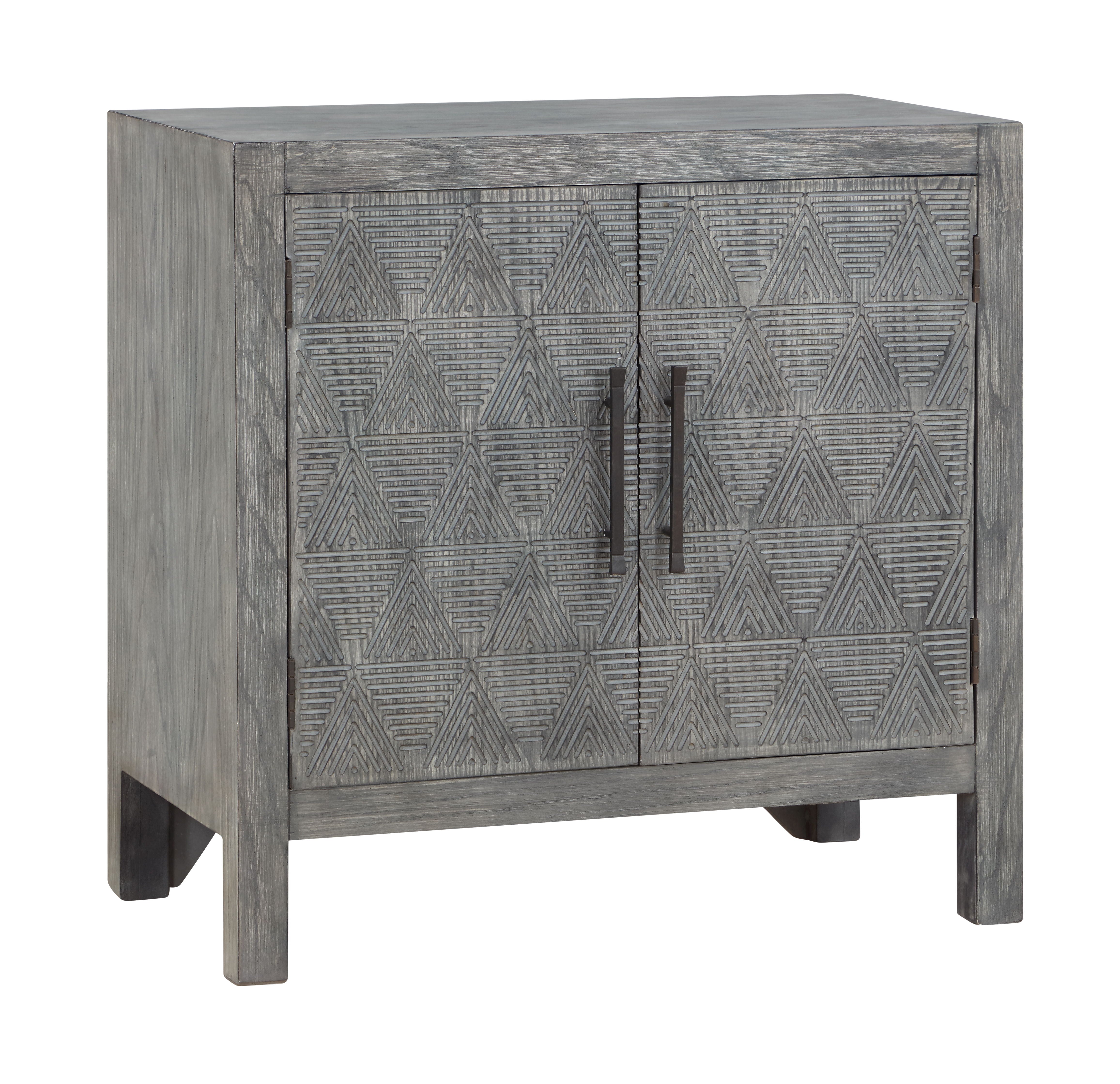 La Jara - Two Door Cabinet - Gray - Premium Accent Cabinets from Coast2Coast Home - Just $2062.50! Shop now at brett interiors