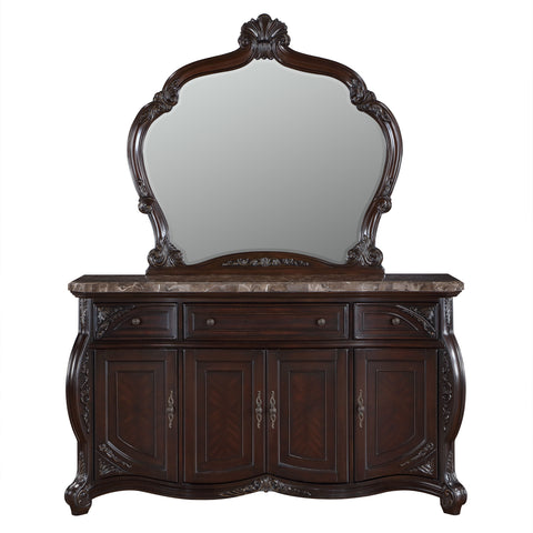 Palazzo Marina - Server - Dark Brown - Premium Servers from New Classic - Just $1622.50! Shop now at brett interiors