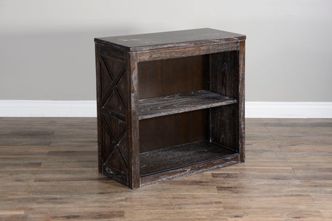 Sofia - Bookcase / Desk Base - Dark Brown - Premium Standard Bookcases from Sunny Designs - Just $374! Shop now at brett interiors