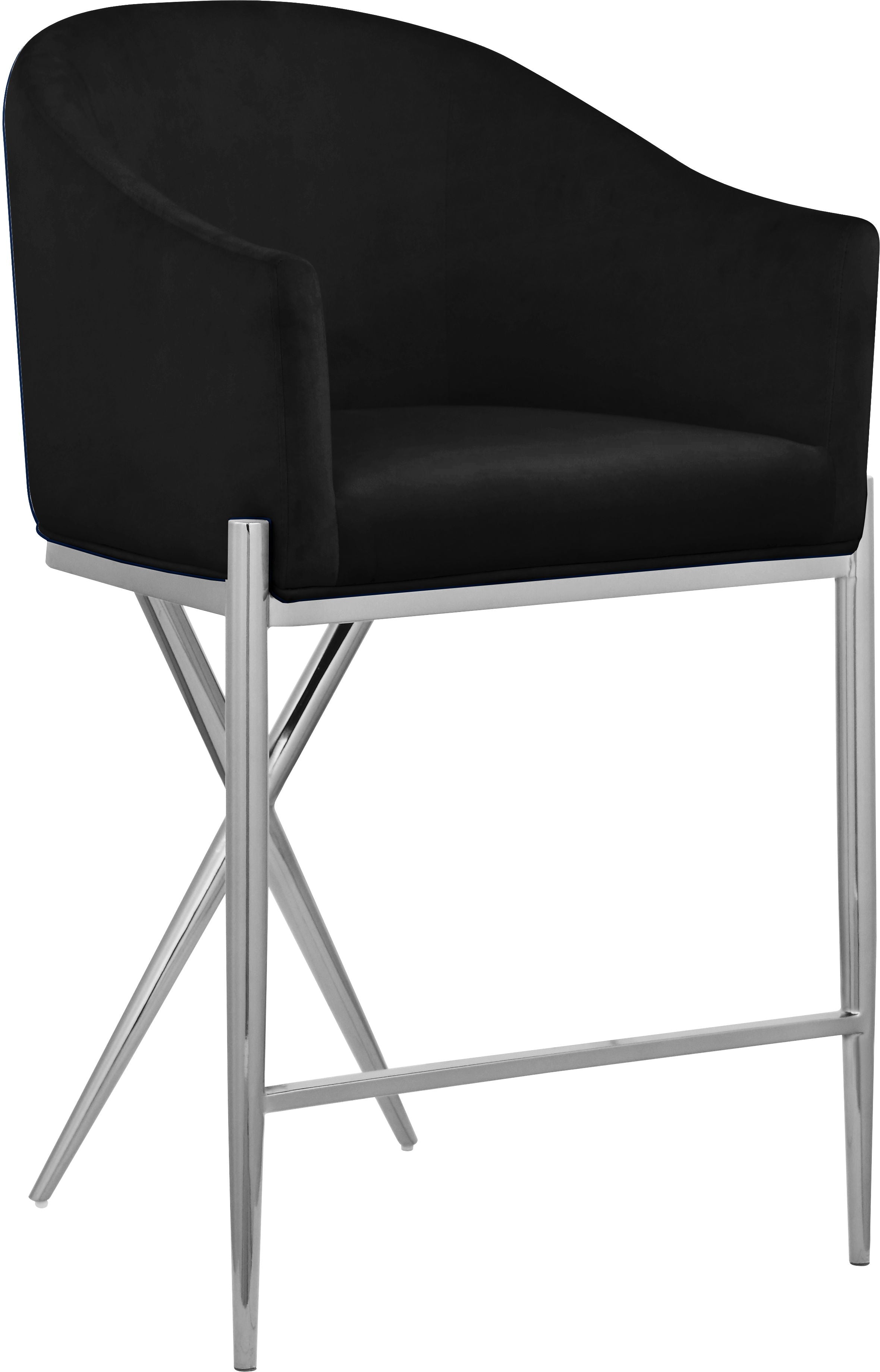 Xavier - Counter Stool - Premium Counter Height (24"-27") from Meridian Furniture - Just $437.50! Shop now at brett interiors