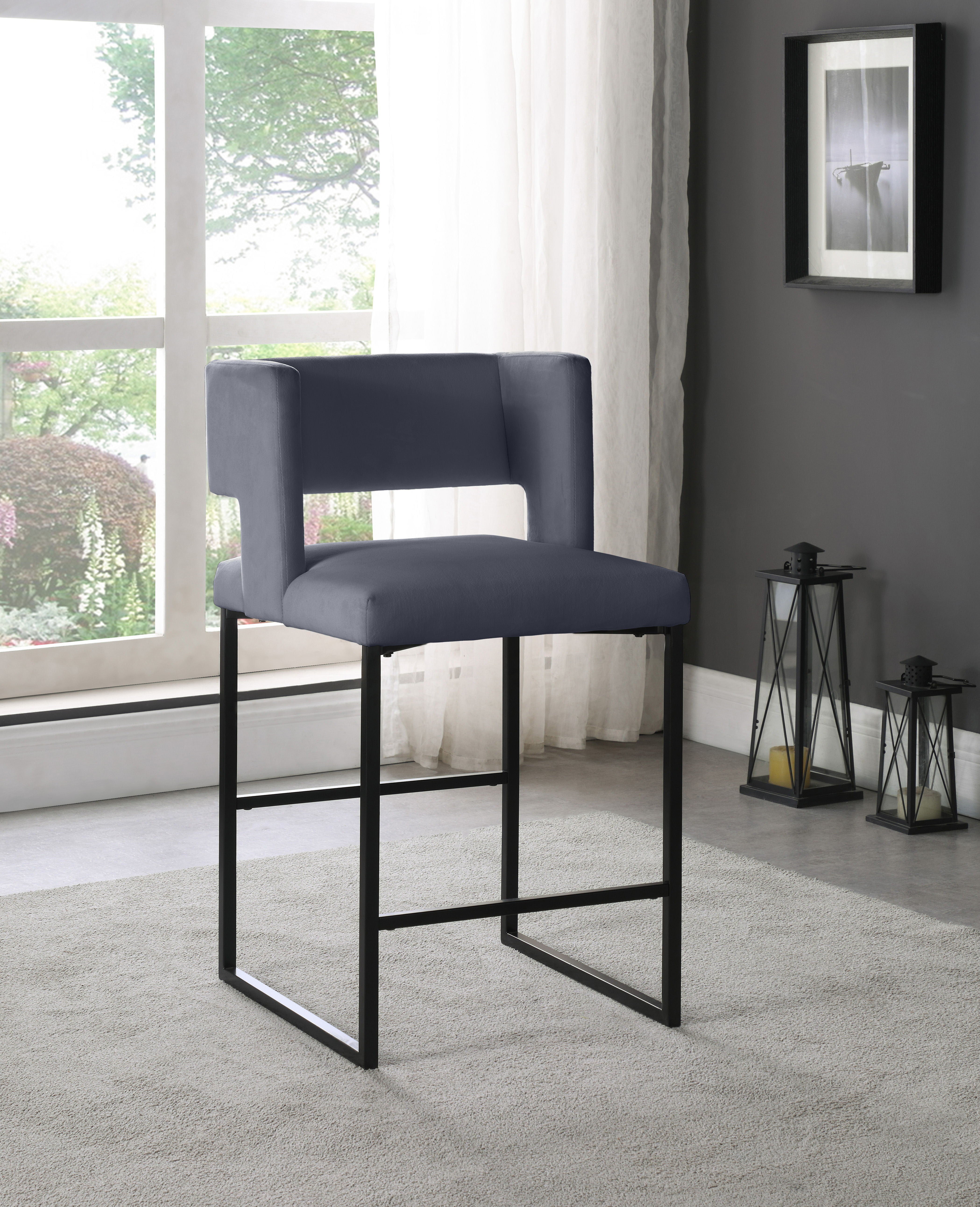 Caleb - Counter Stool (Set of 2) - Premium Stool Sets from Meridian Furniture - Just $650! Shop now at brett interiors