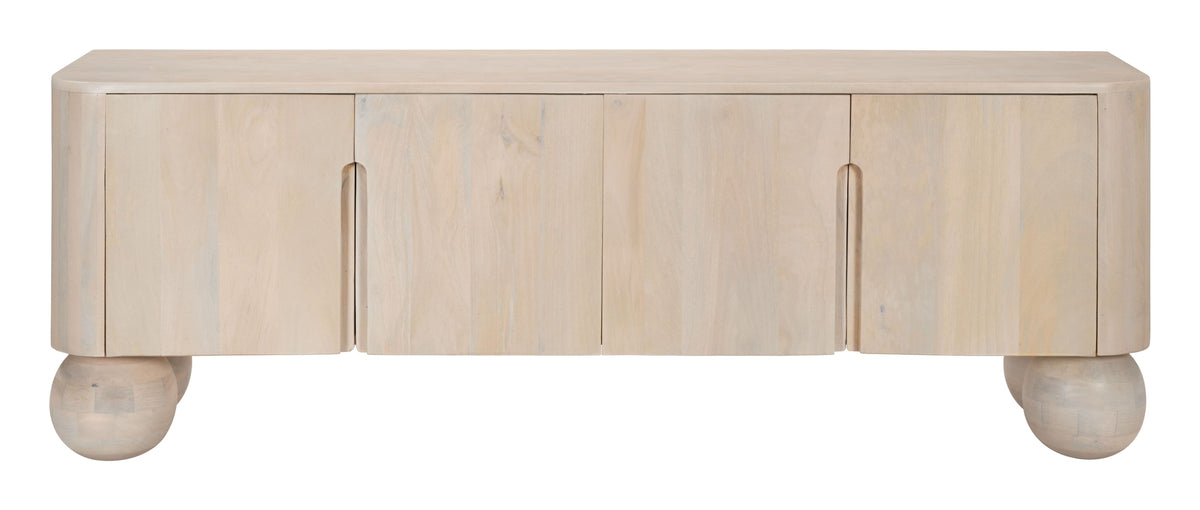 Kuti - Entertainment Stand - Natural - Premium Storage Benches from Zuo Modern - Just $2400! Shop now at brett interiors