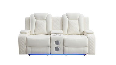 Orion - Console Loveseat With Dual Recliners New Classic