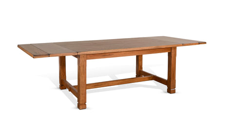 Sedona - Extension Table - Rustic Oak - Premium Dining Tables with Extensions from Sunny Designs - Just $1169! Shop now at brett interiors