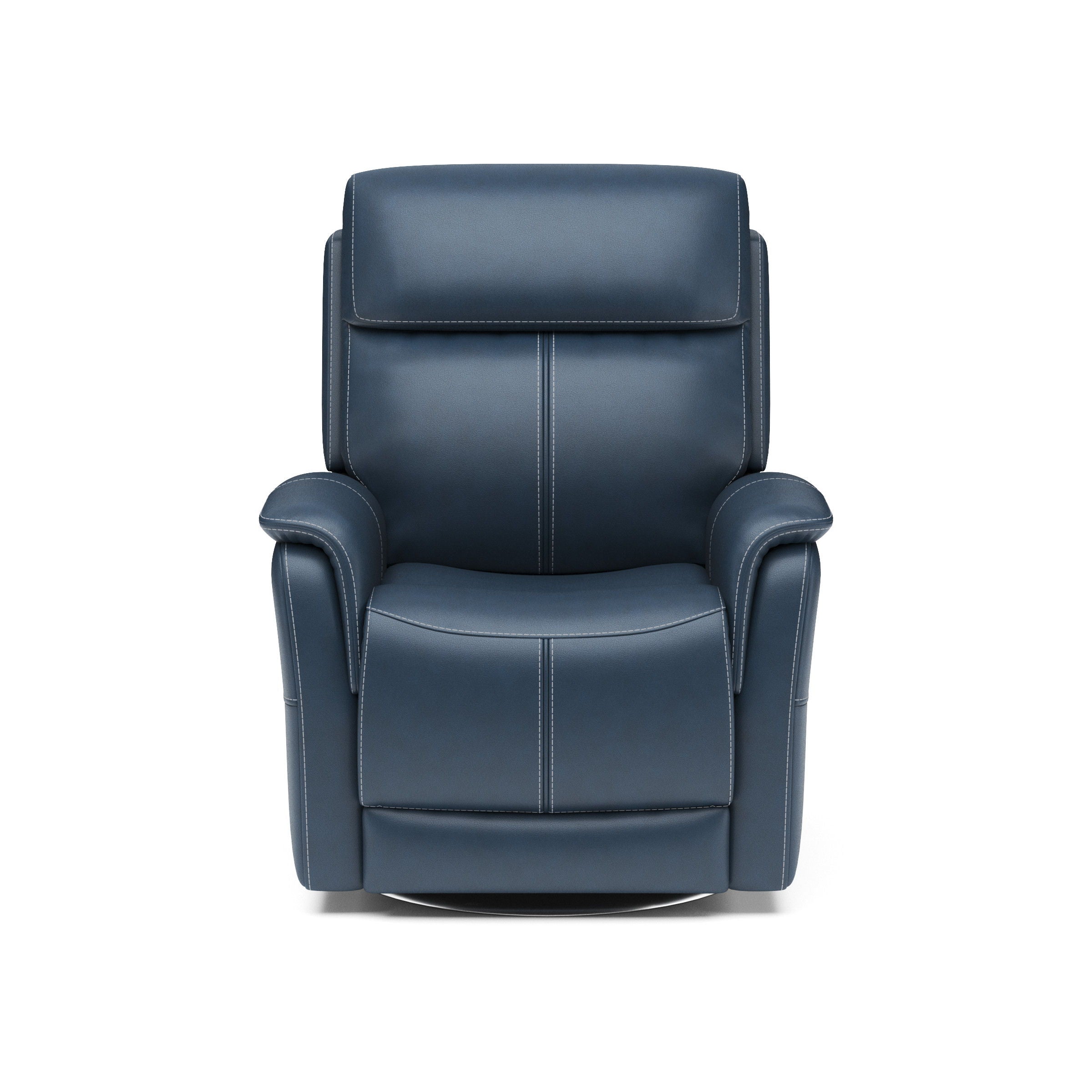 View - Swivel Power Recliner with Power Headrest & Lumbar - Premium Reclining Chairs from Flexsteel - Just $2375! Shop now at brett interiors