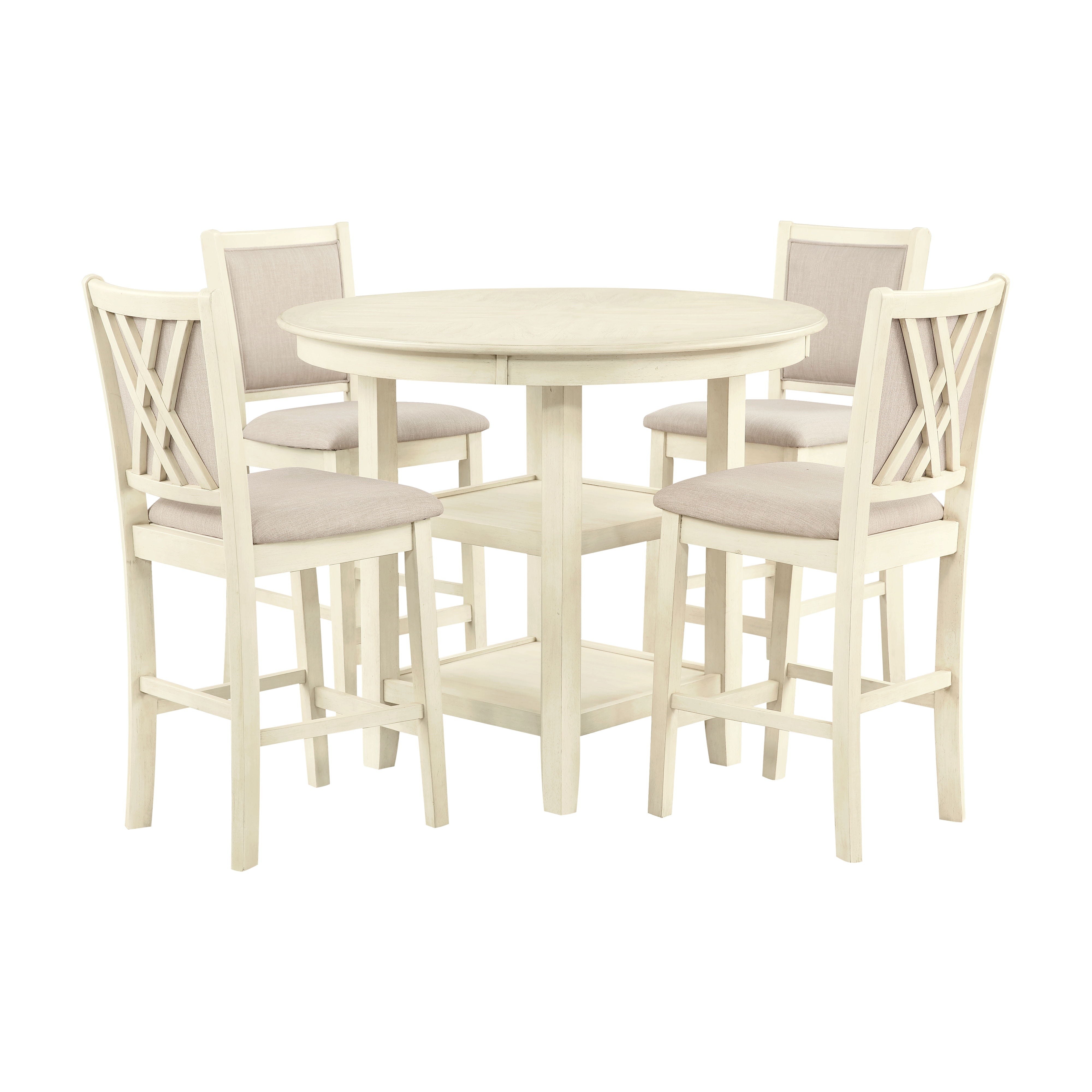 Amy - 5 Piece Counter Dining Set - Premium 5 Piece Dining Room Sets from New Classic - Just $647.50! Shop now at brett interiors